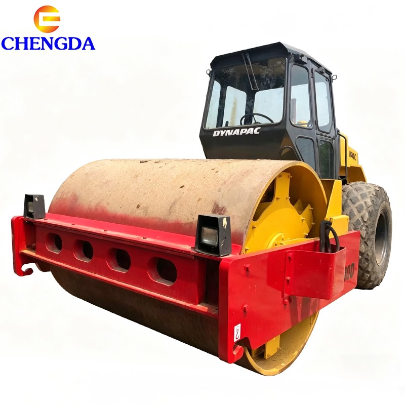 Machine Vibratory Double Drum Compactor Road Roller For Sale