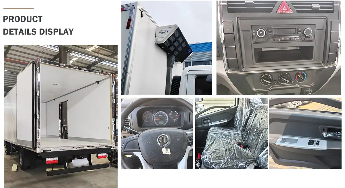 Dongfeng refrigerated truck details