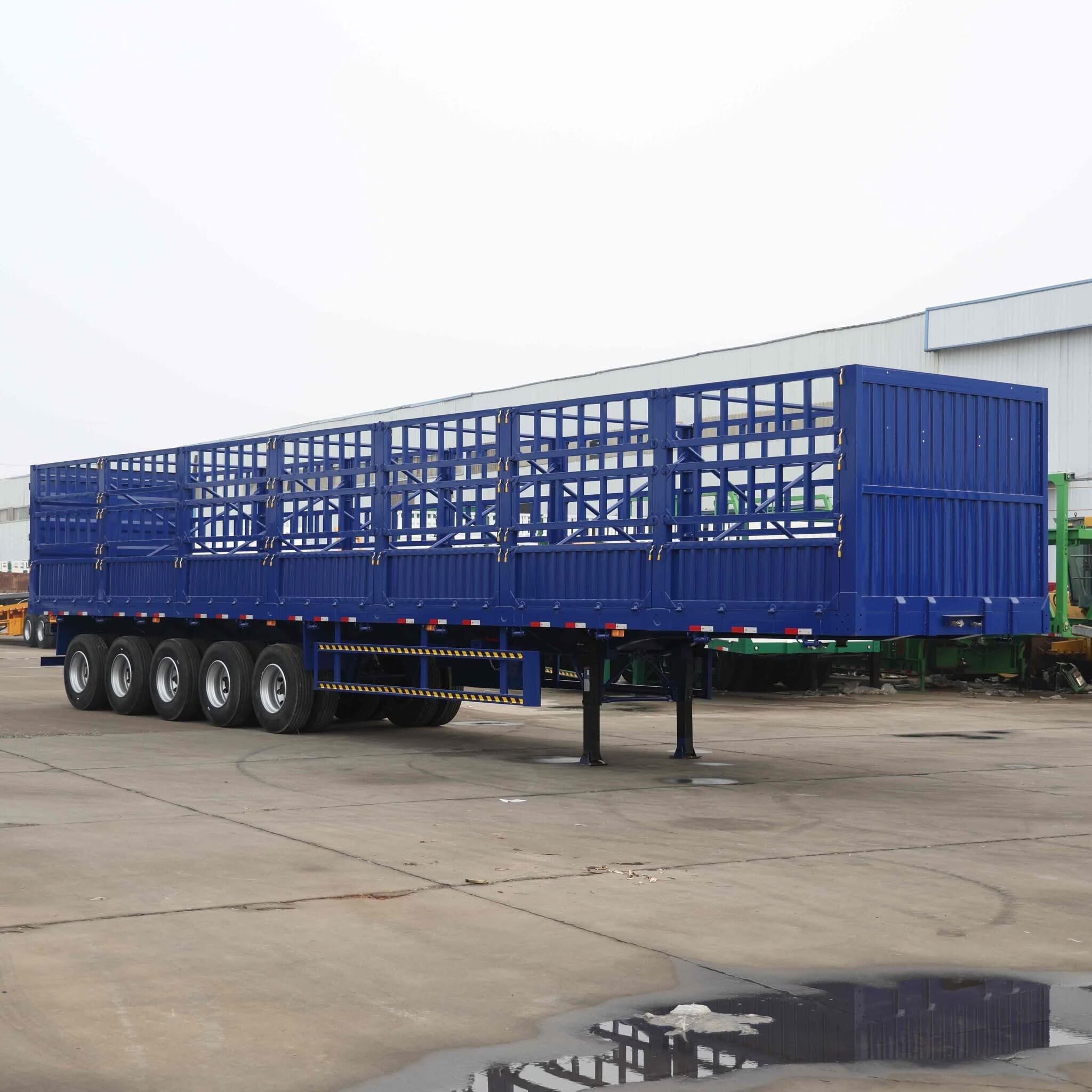Side Wall Fence Cargo Semi Trailer