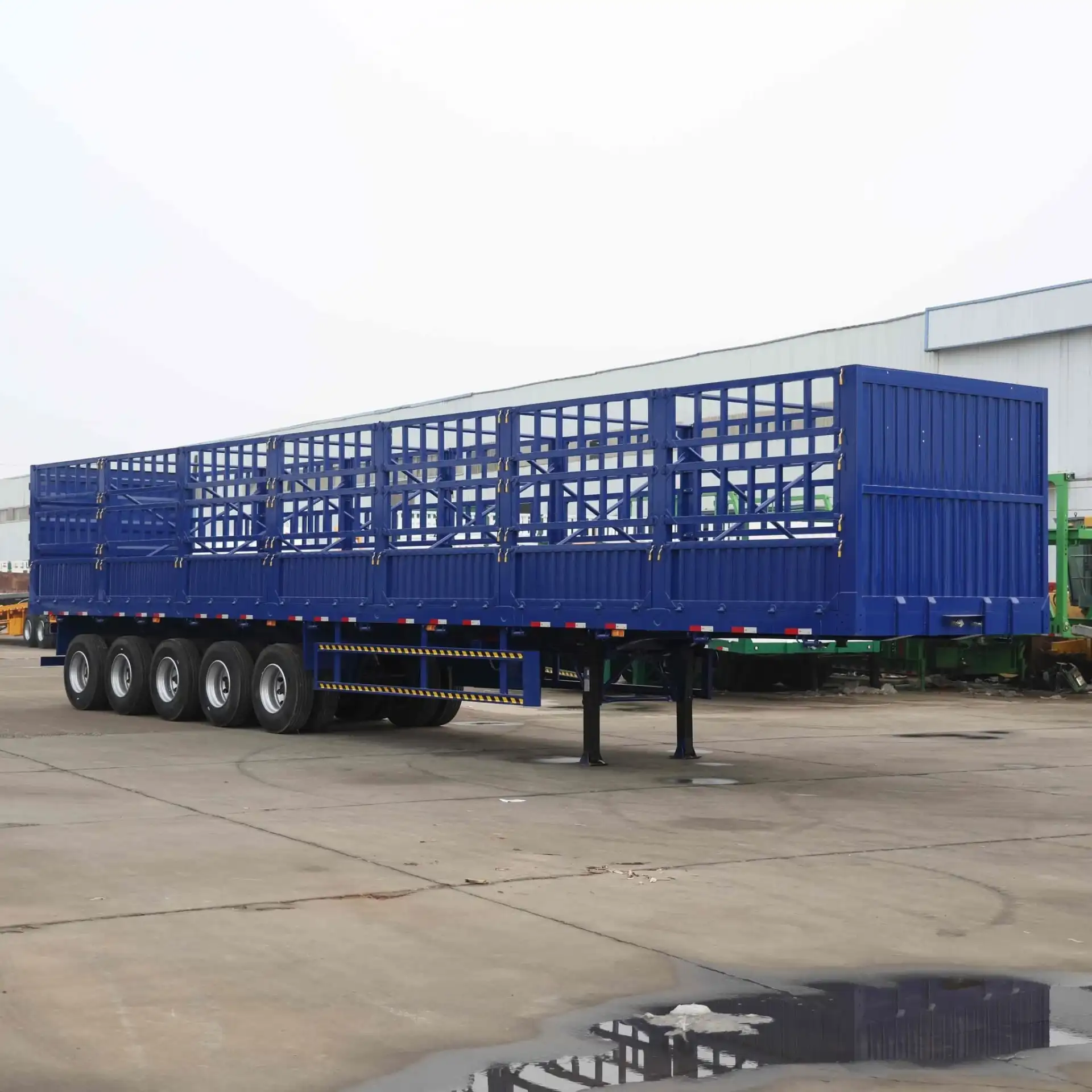 Side Wall Fence Cargo Semi Trailer