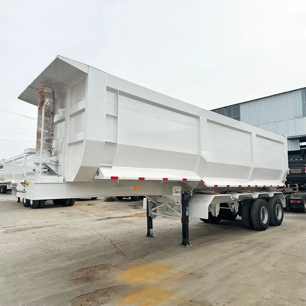 Heavy Duty Dump Trailer Tipper Semi Trailer