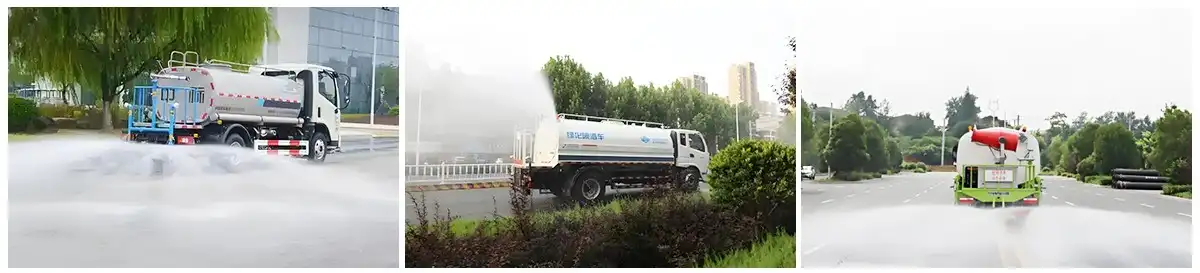 Howo water truck applications