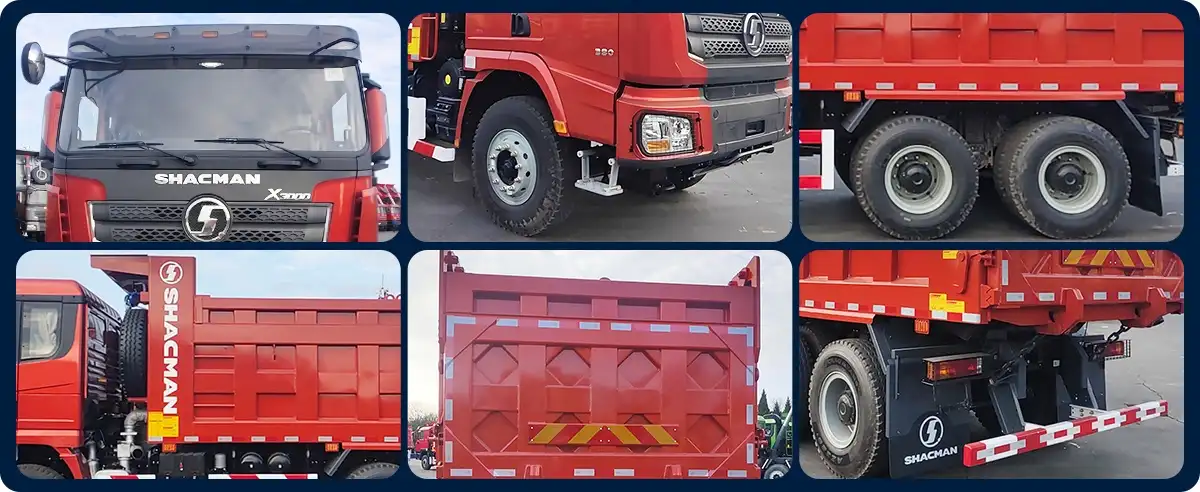 shacman x3000 dump truck