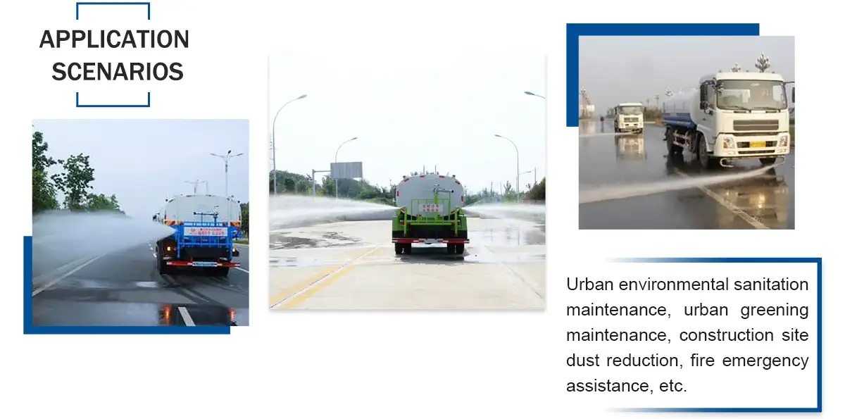 foton water truck