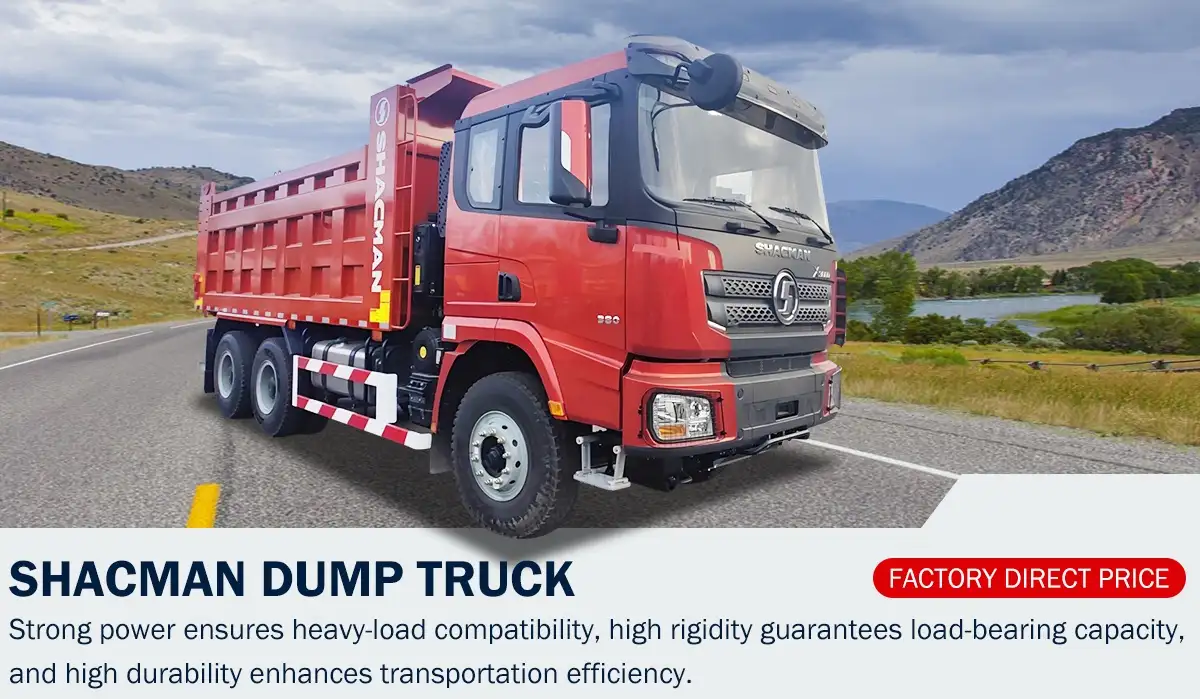 shacman x3000 dump truck