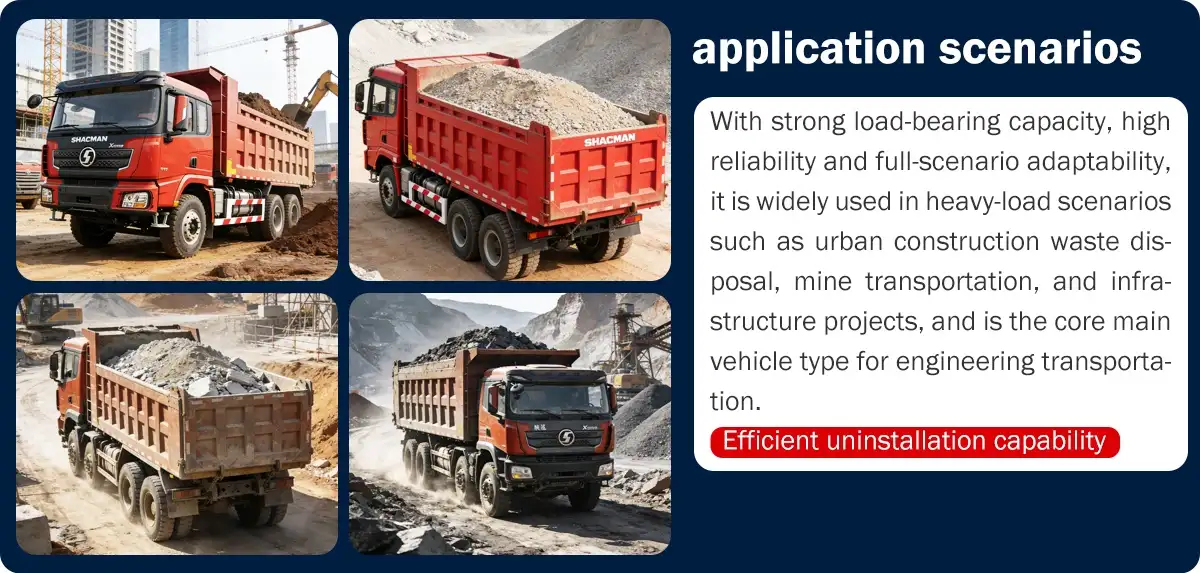 shacman x3000 dump truck