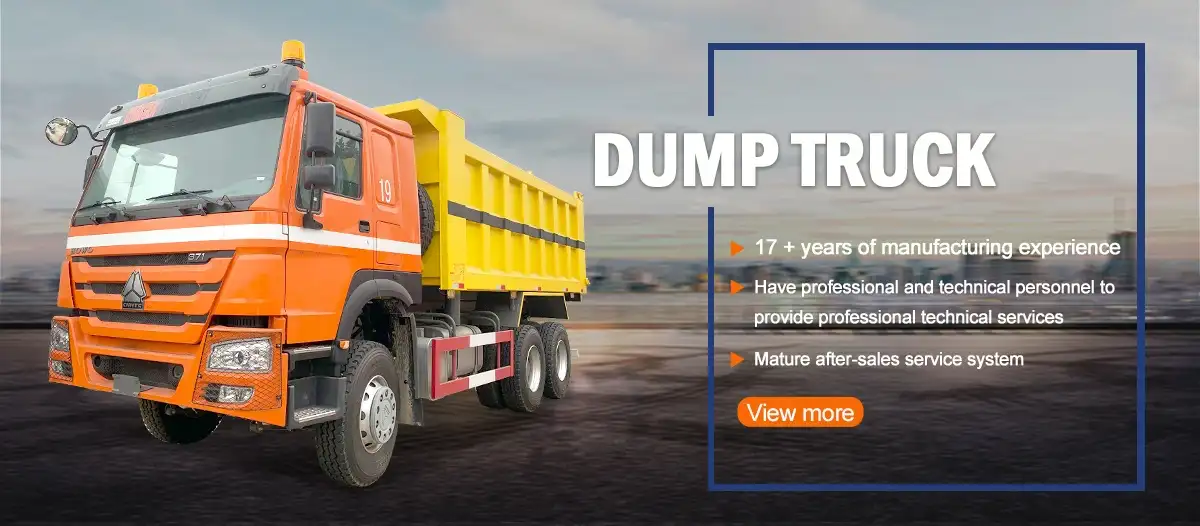 Howo 371hp dump truck