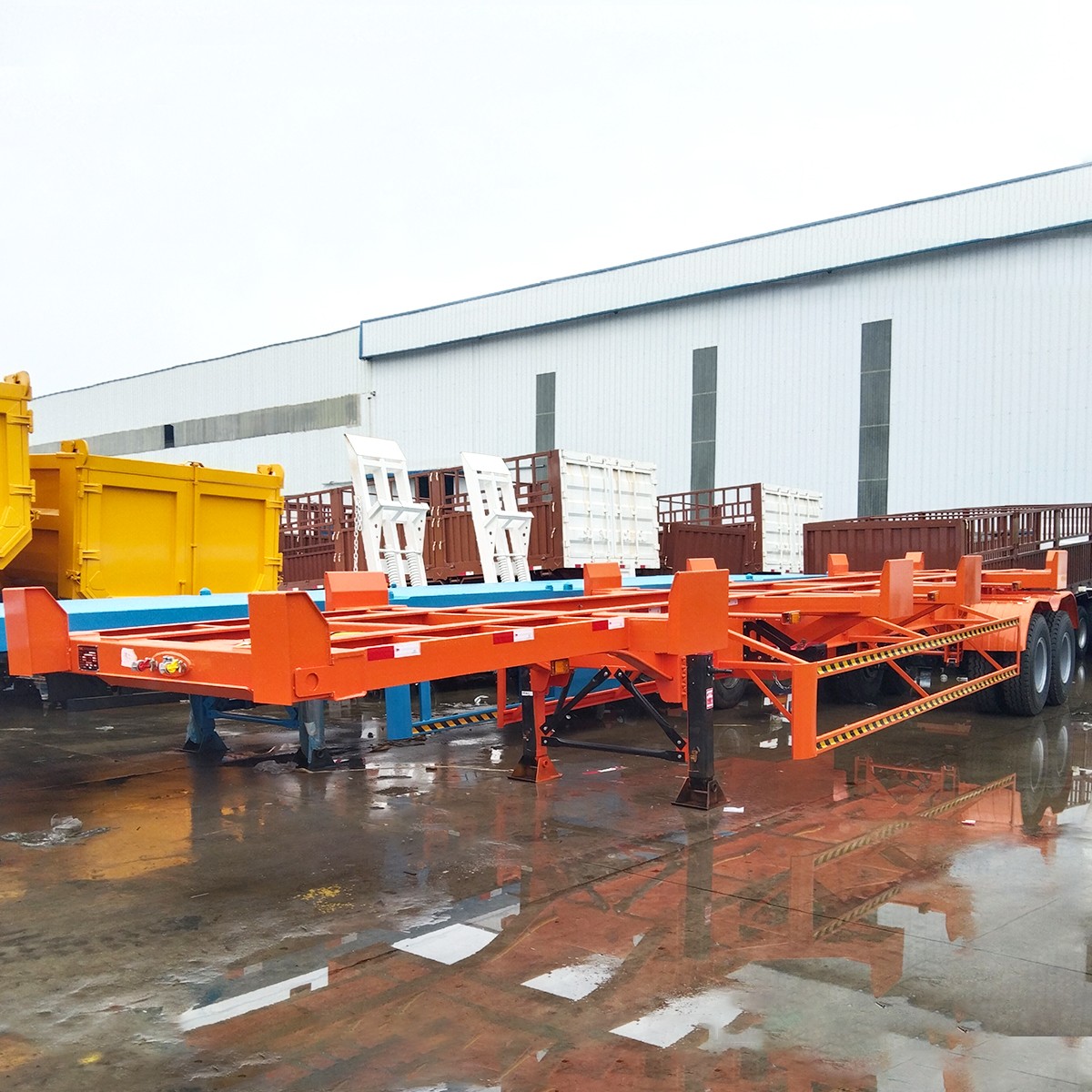 Skeleton Semi Trailer