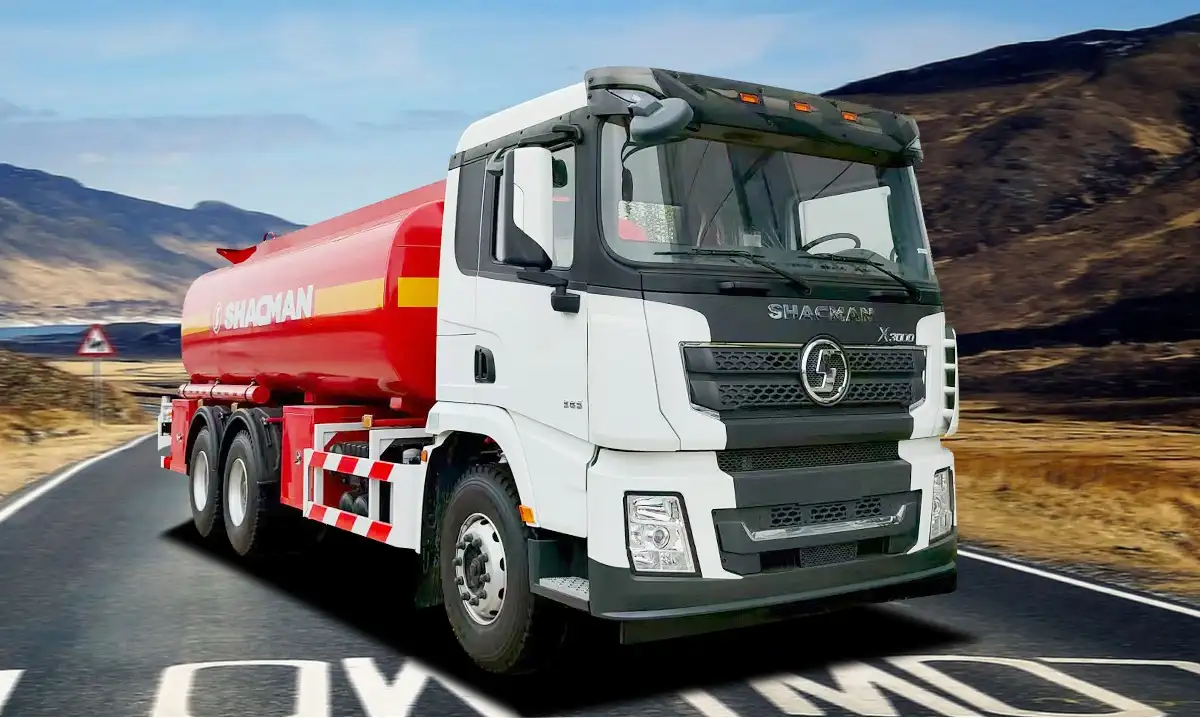 shacman oil tanker