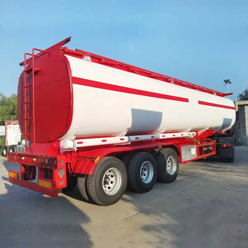 3 Axle Fuel Tank Trailer