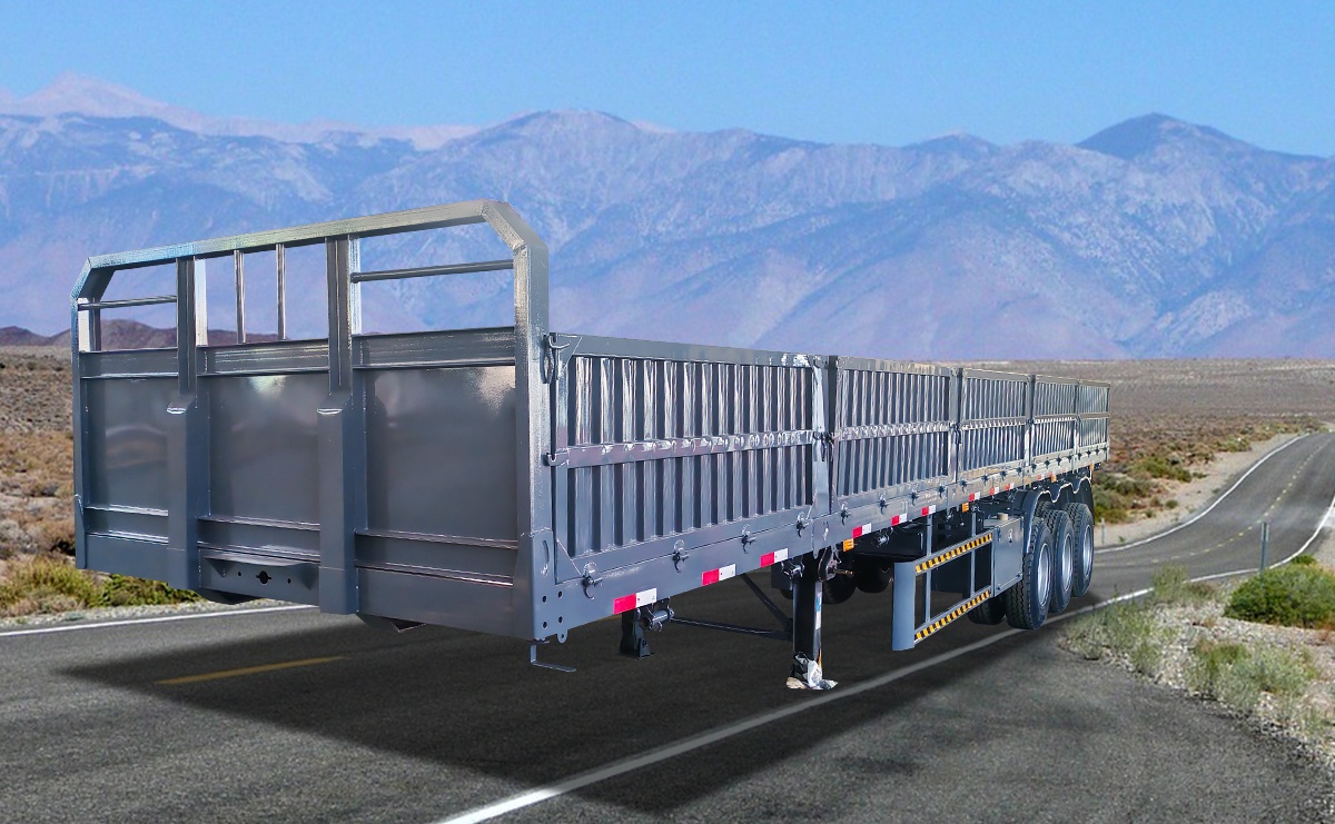 3 axle sidewal trailer