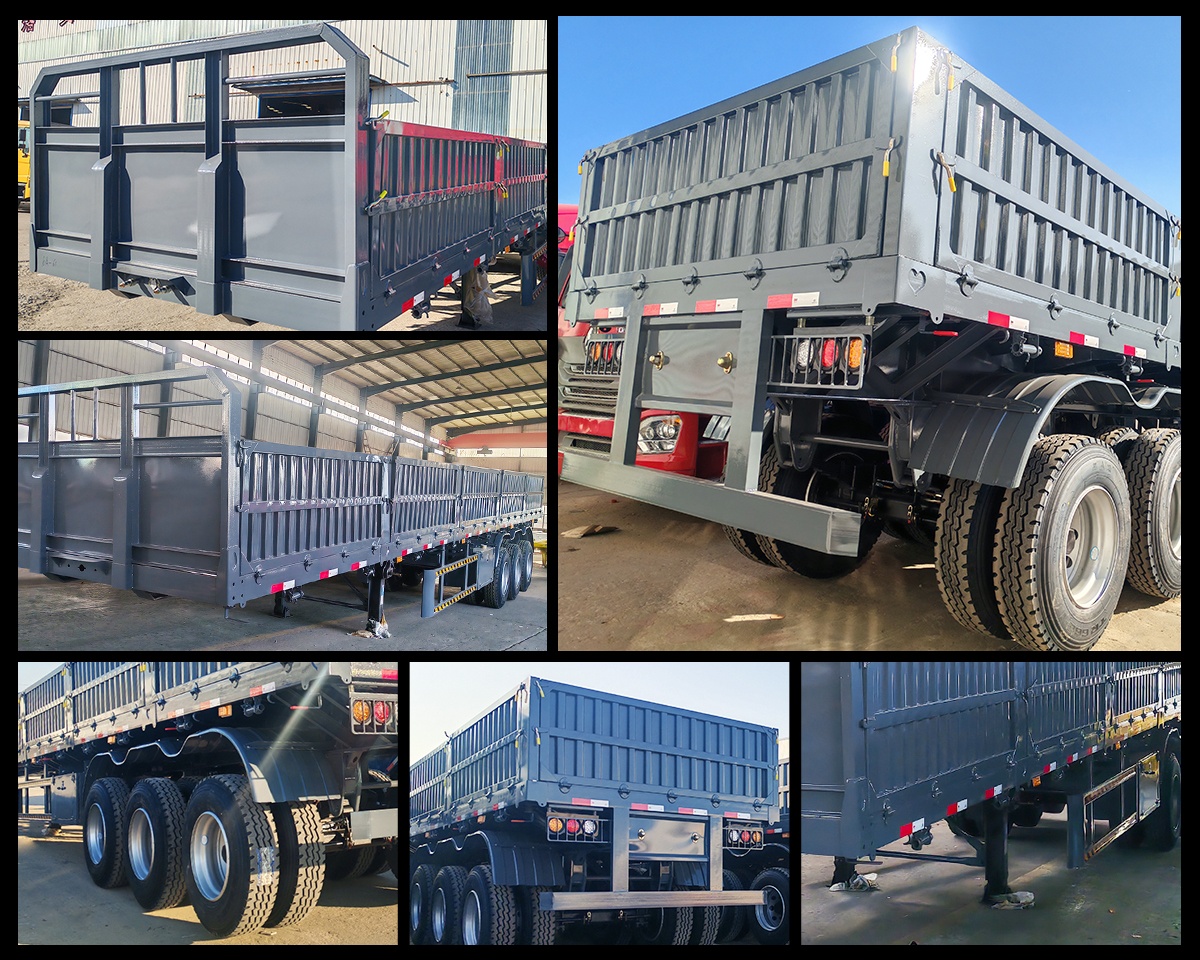 3 axle sidewall trailer details