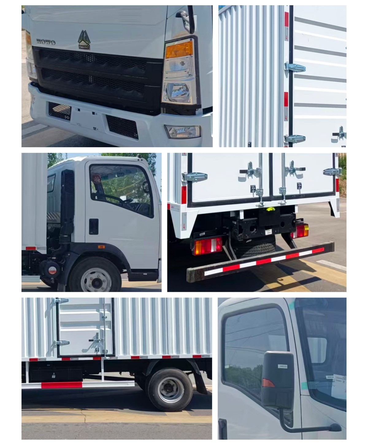 Sinotruk howo 4x2 light van truck details.jpg