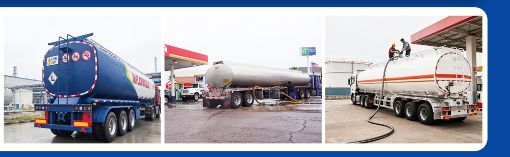 carbon steel fuel tanker trailer applications