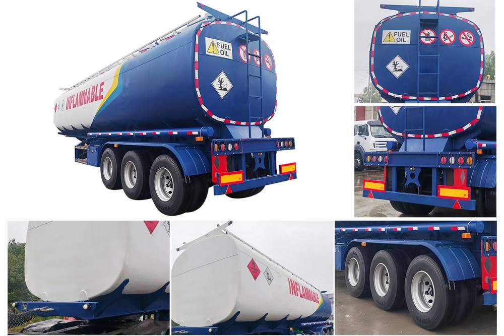 carbon steel fuel tanker trailer details