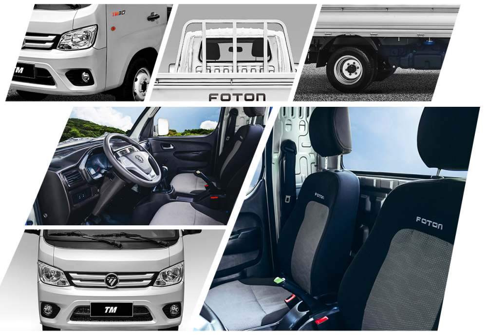Foton TM3 mini flatbed truck details