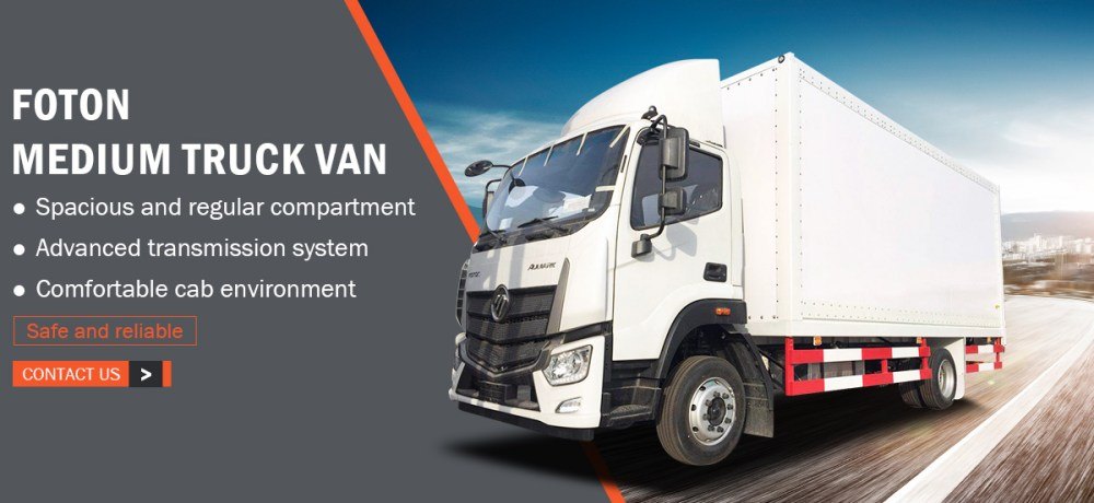 Foton medium van cargo truck