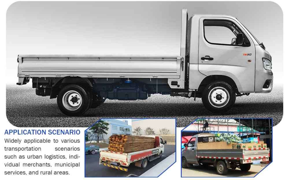 Foton TM3 mini flatbed truck applications