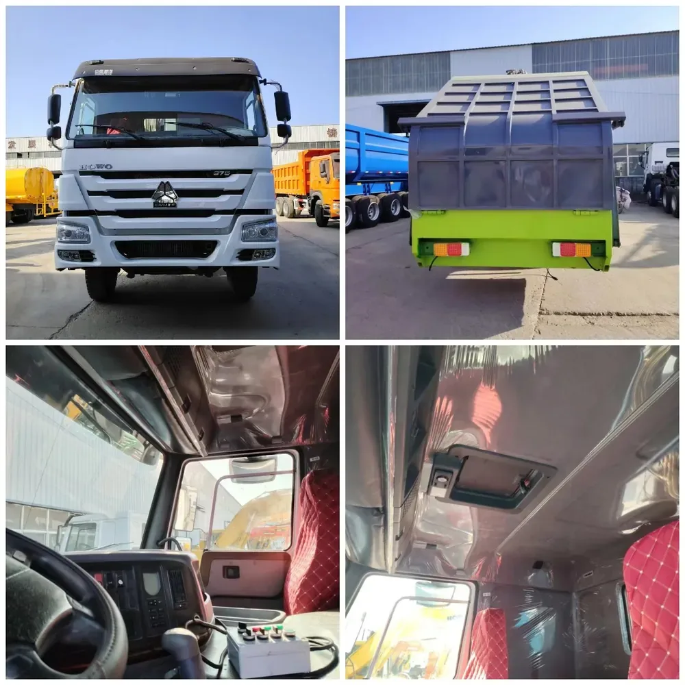 used Sinotruk Howo 6X4 garbage truck details