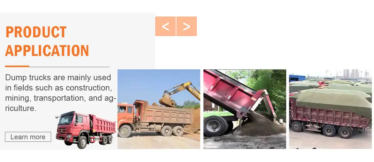 Use of dump truck
