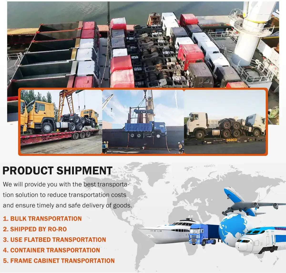 Howo-tractoe-shipment