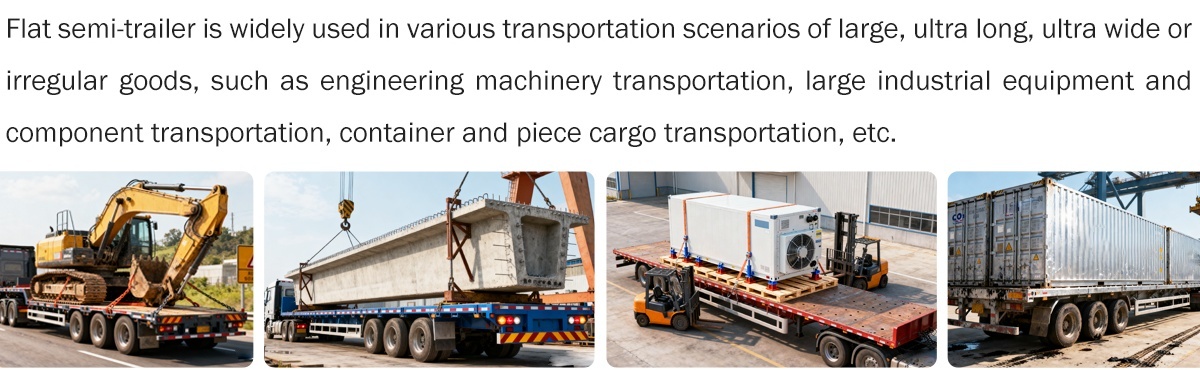 flatbed trailer