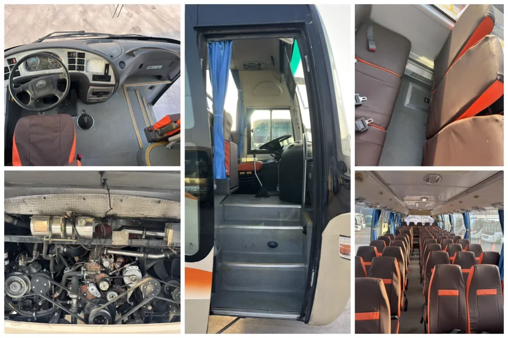 used Yutong 6110 60-seats coach bus details