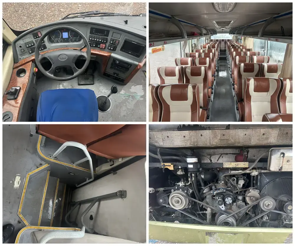 Used Yutong 6119 50-Seats Coach Bus Details