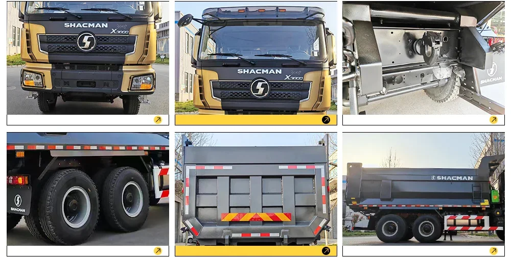 Shacman X3000 6x4 dump truck details