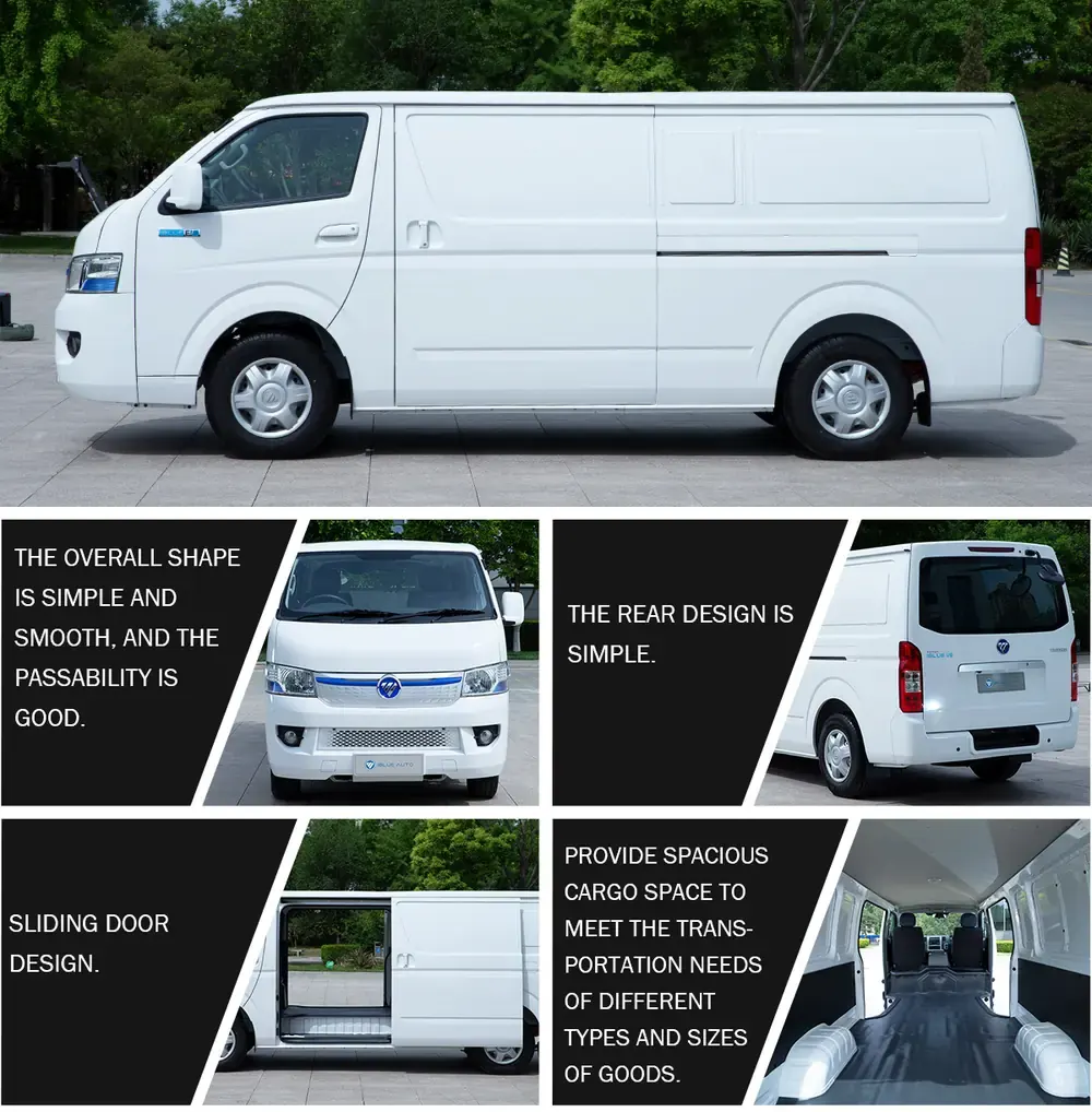 Foton View G7 EV Flat Roof Cargo Van details