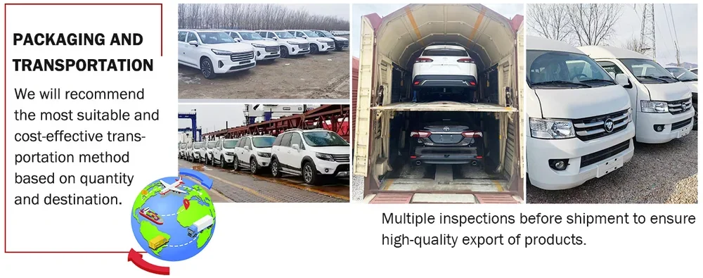 Foton View G7 EV Flat Roof Cargo Van shipping