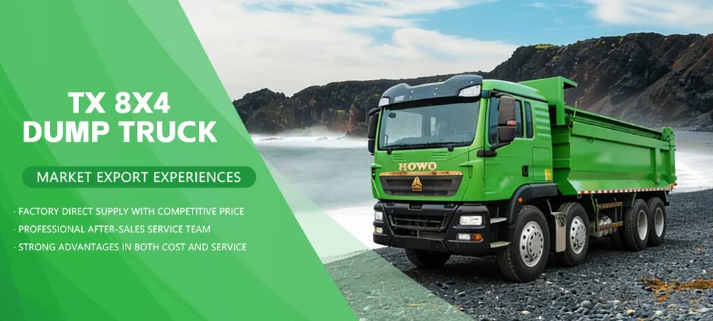 Sinotruk Howo TX 8x4 dump truck for sale