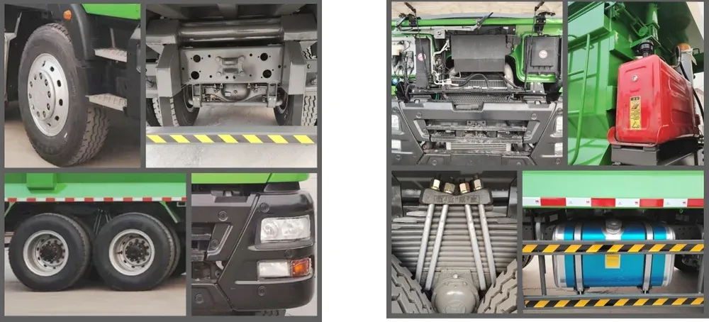 Howo TX 8x4 dump truck details