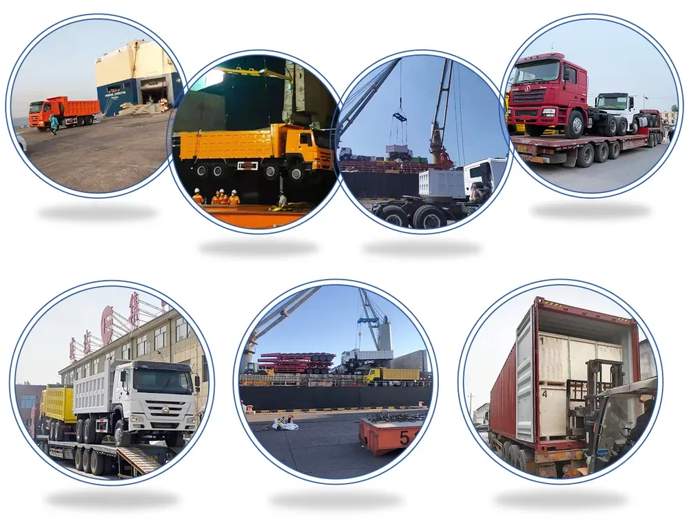 Foton GTL 6x4 dump truck shipping