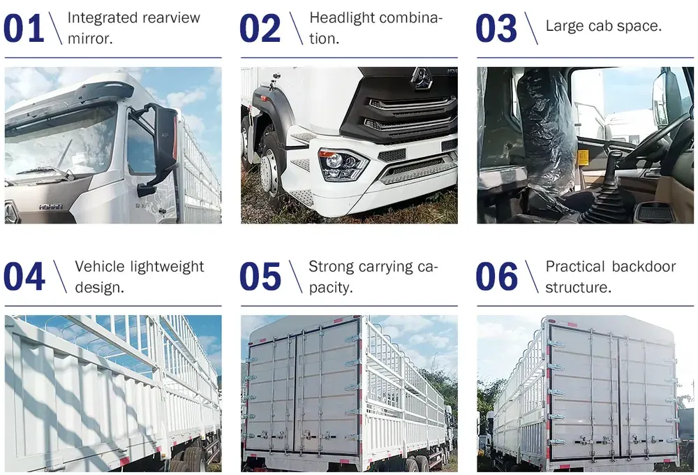 Hohan Side Wall Fence Cargo Truck details