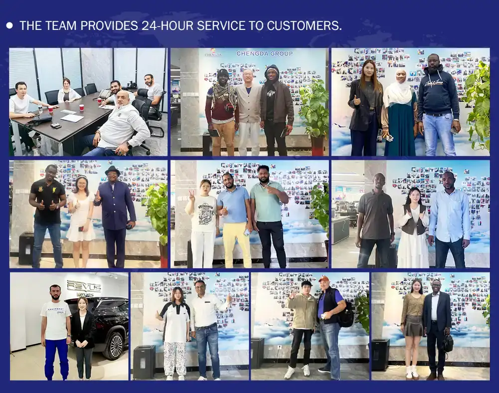 Chengda customer visit
