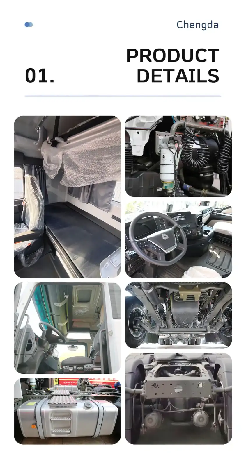 Sinotruk Sitrak 6x4 Tractor Truck details