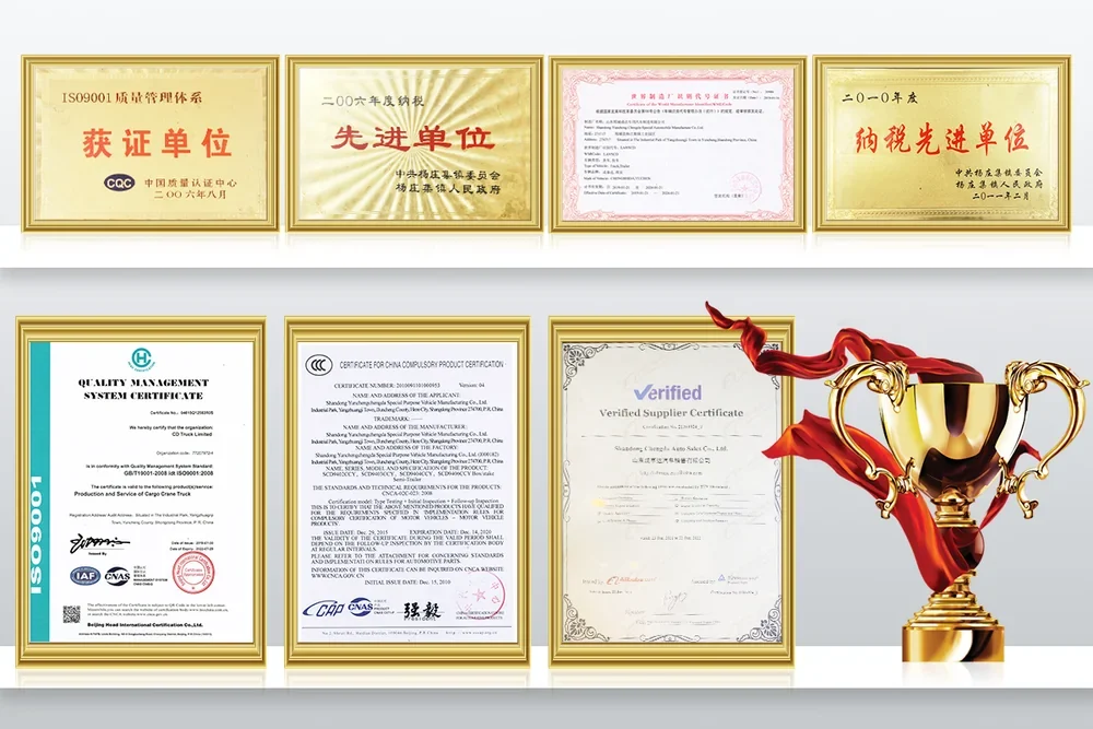 Chengda certificates