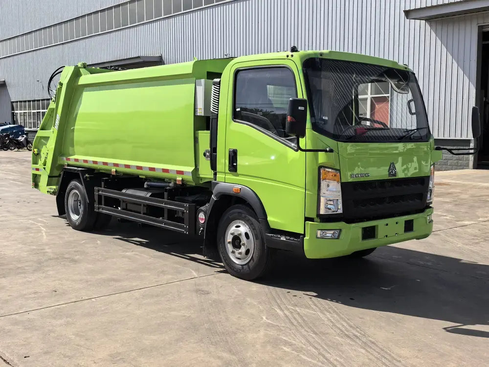 Howo 4x2 garbage truck
