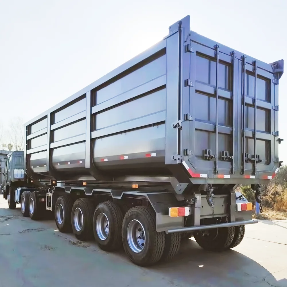 4 Axle Dump Trailer