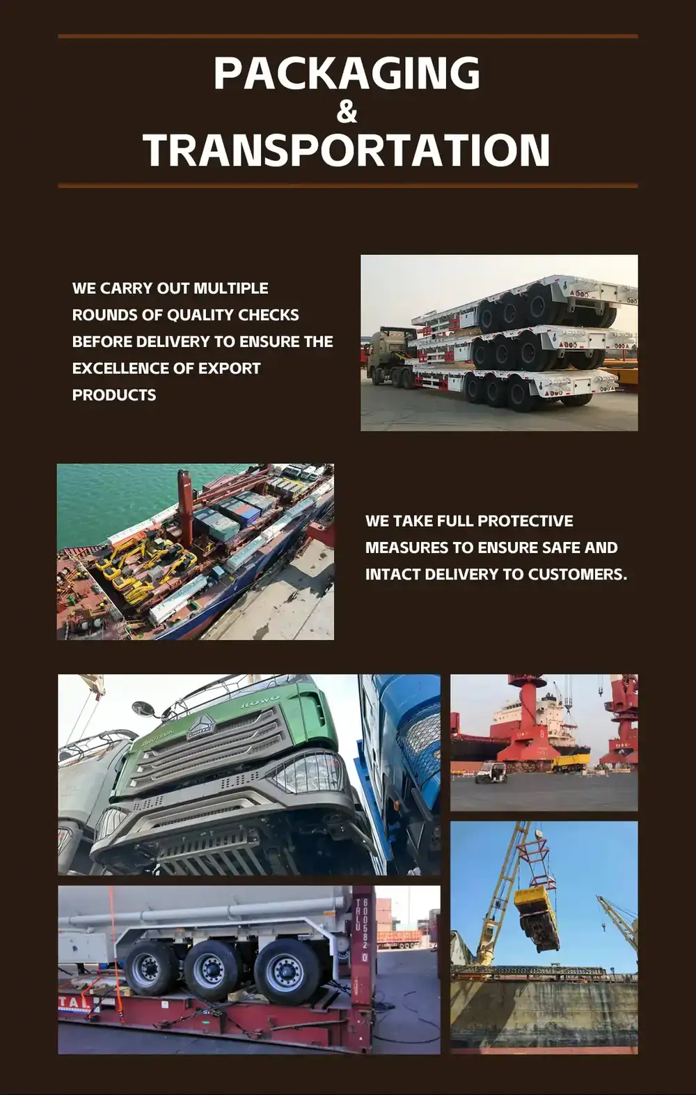 Packaging and Transportation