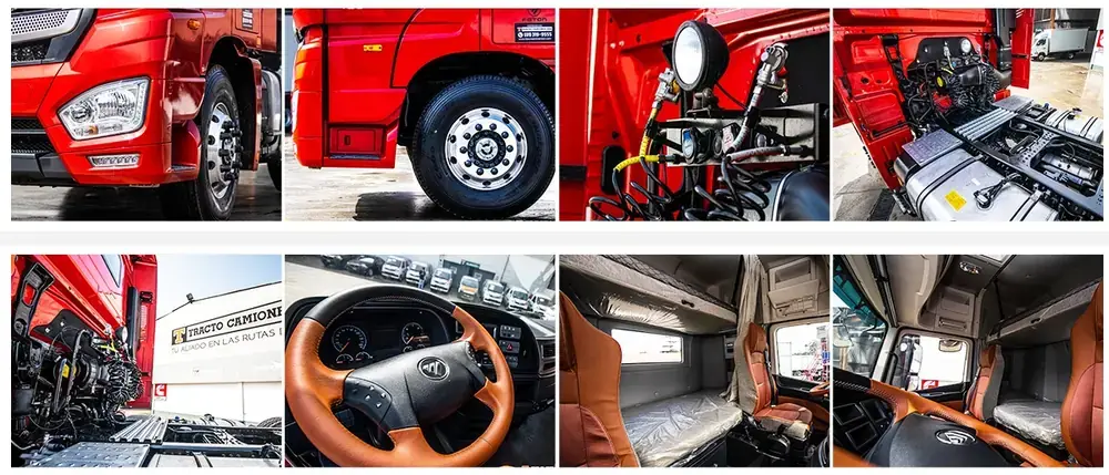 Foton Auman EST-A 6x4 tractor truck details