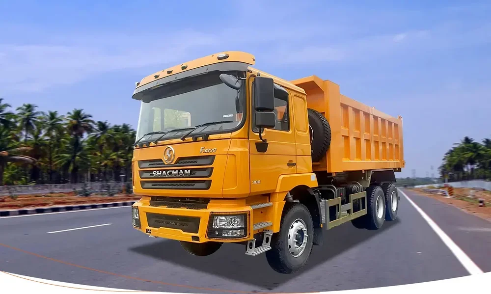 Shacman right-hand drive dump truck.webp