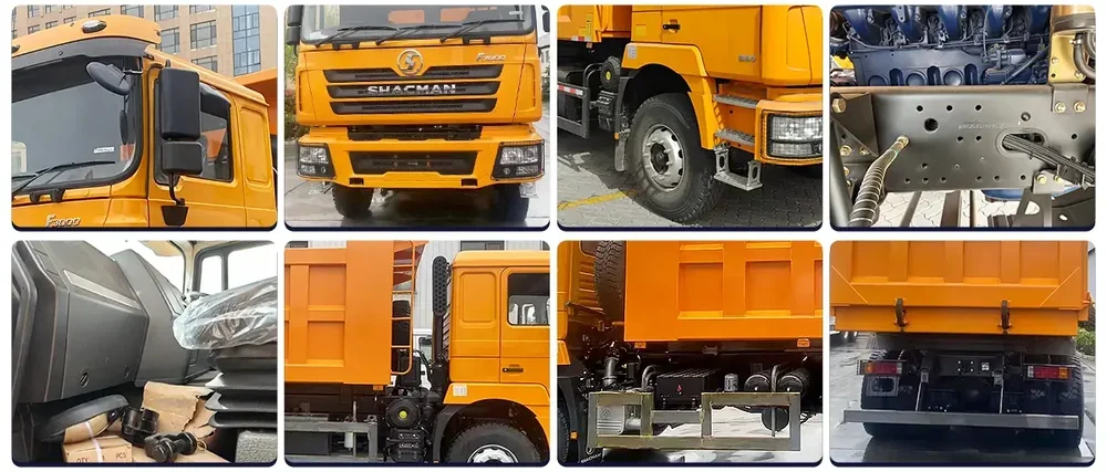 Shacman right-hand drive dump truck details