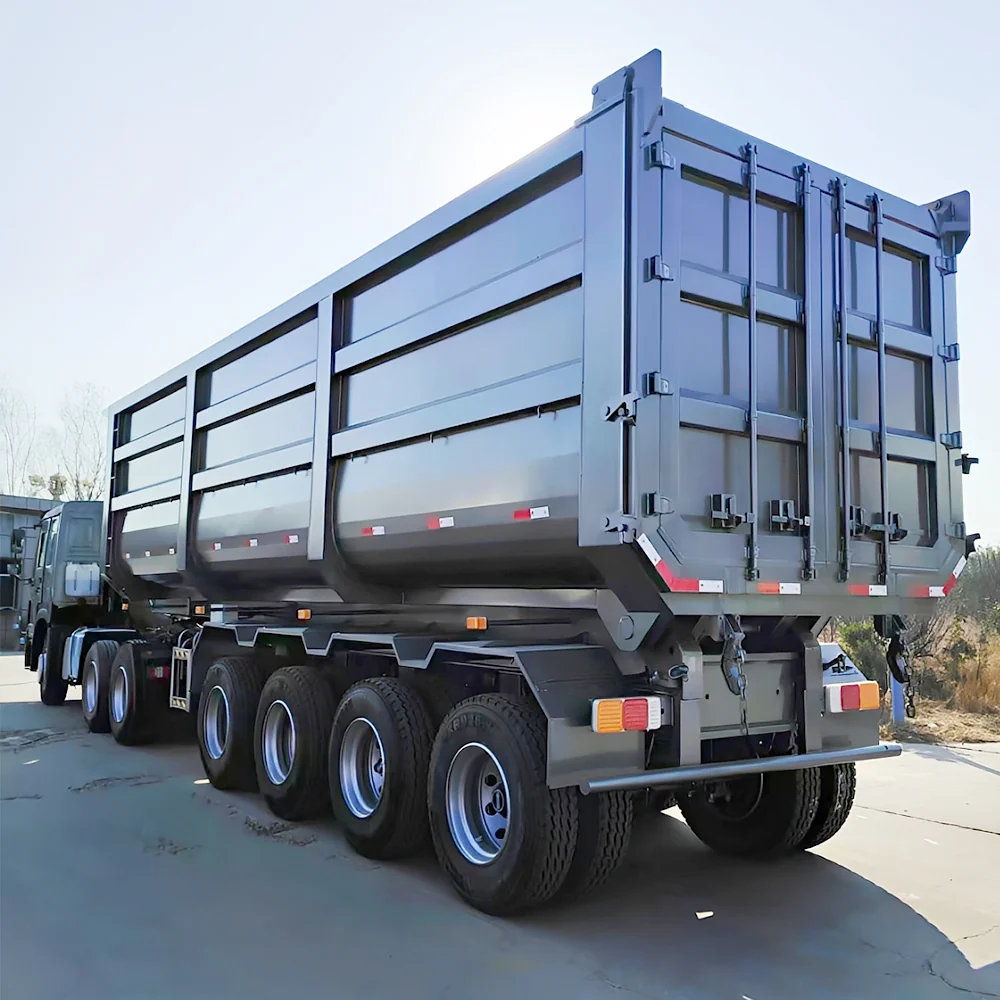 4 Axle Rear Dump Semi-Trailer