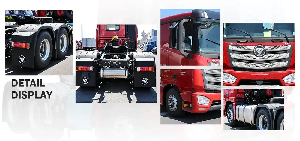 Foton Auman EST 6×4 heavy duty tractor head details