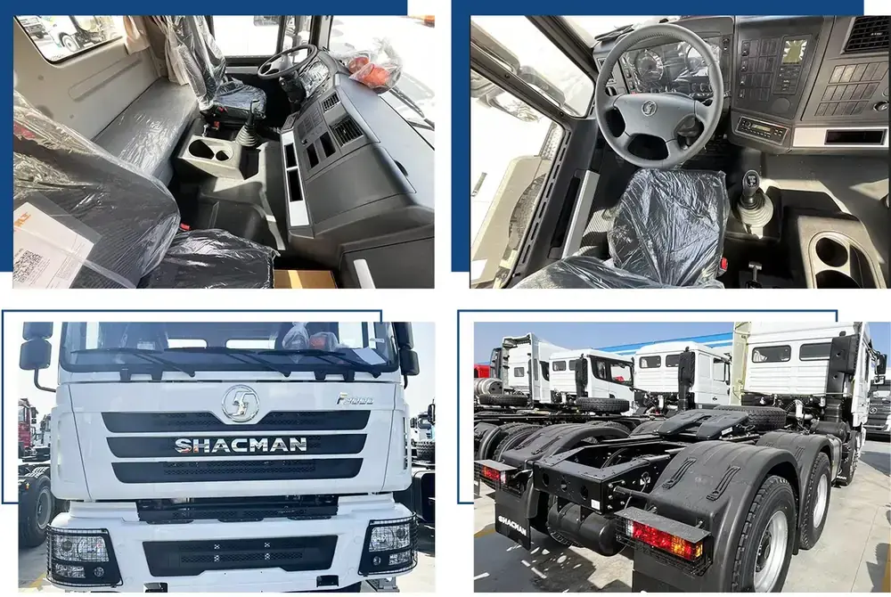 Shacman F3000 tractor head details