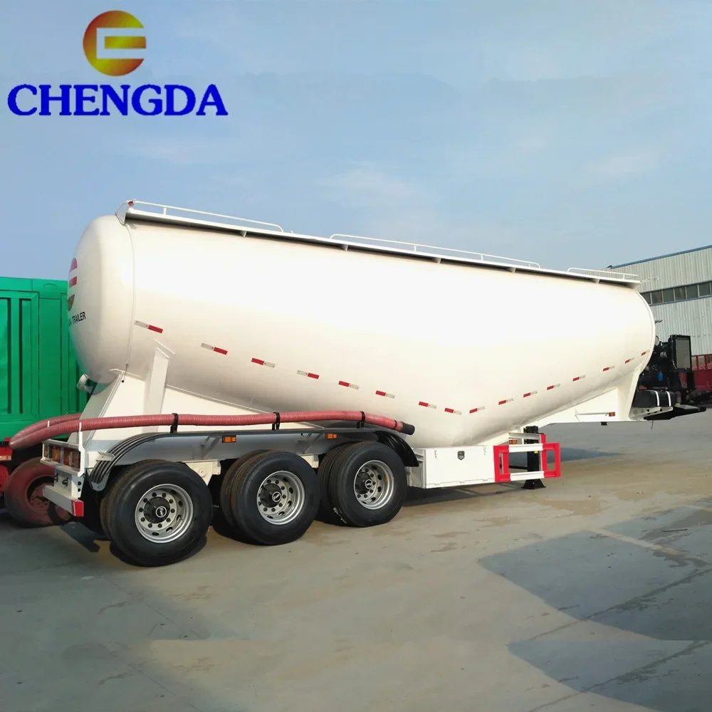 3 Axle Bulk Cement Trailer