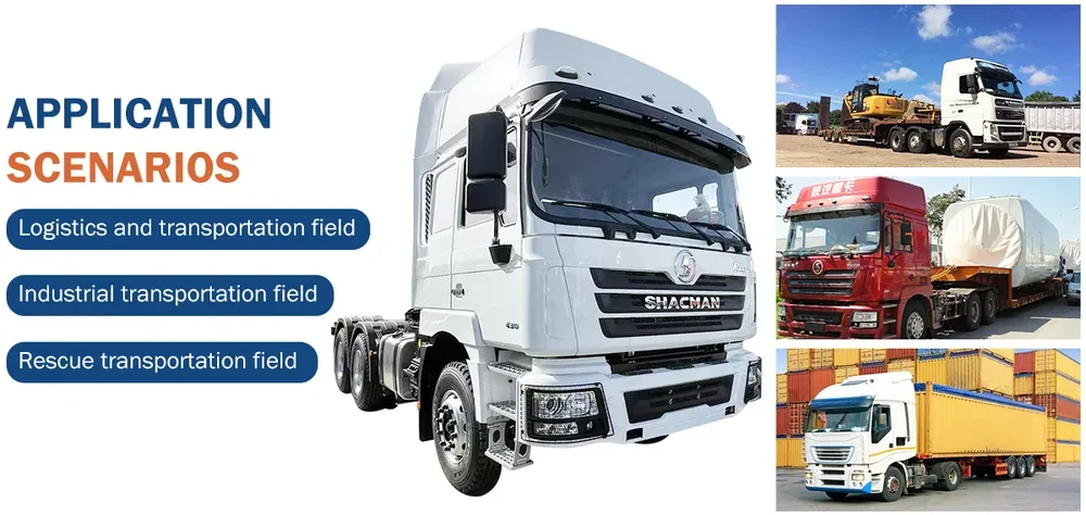 Shacman F3000 tractor head applications