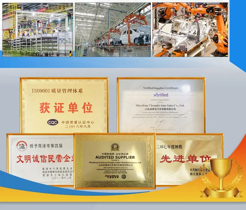 Chengda certificates